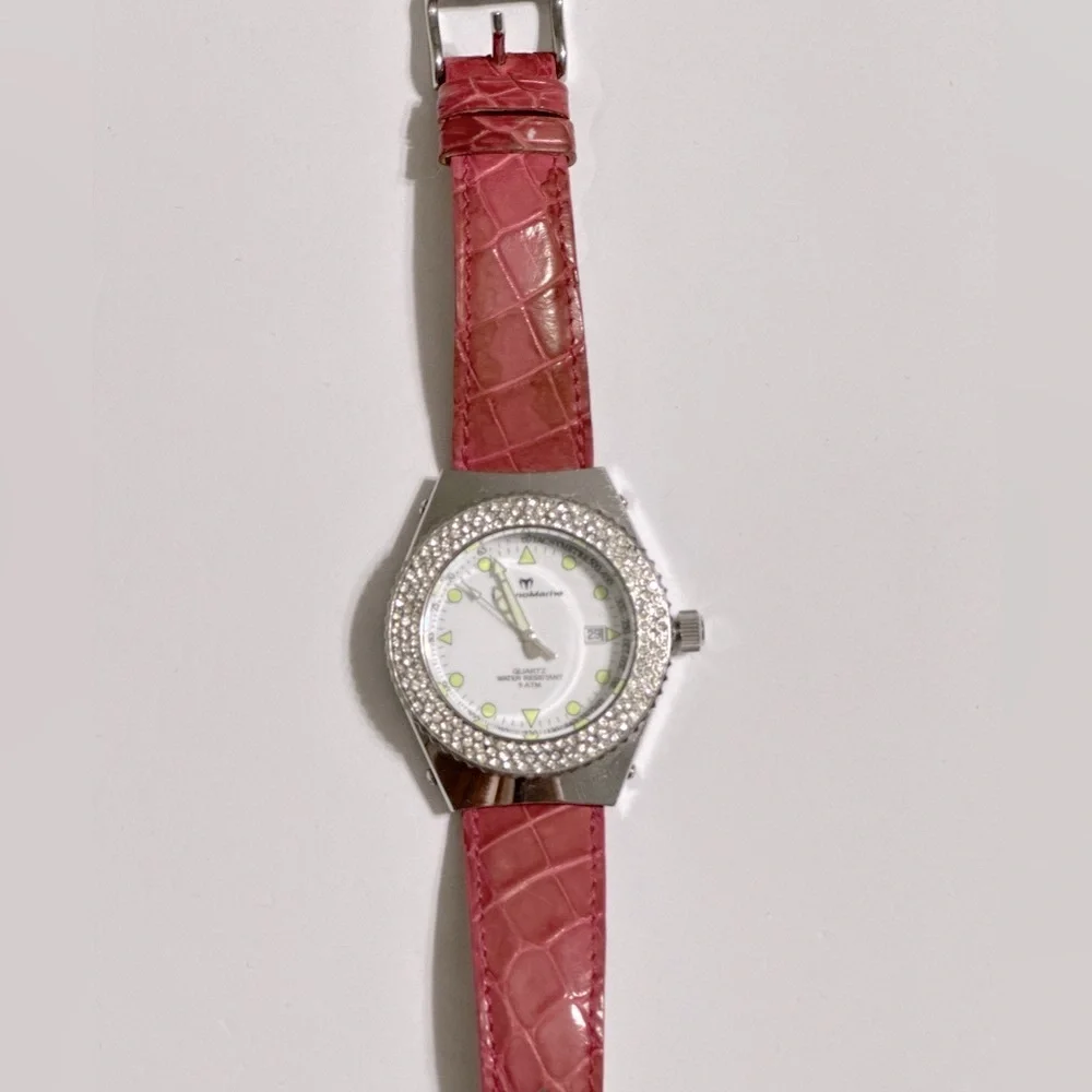 Ladies Technomarine Techno Diamond Day Date Quartz Watch